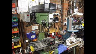 Round column milling machine modifications
