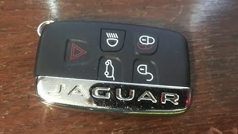 Jaguar F-Type F-Pace XF XJ Key Fob Battery Replacement - DIY