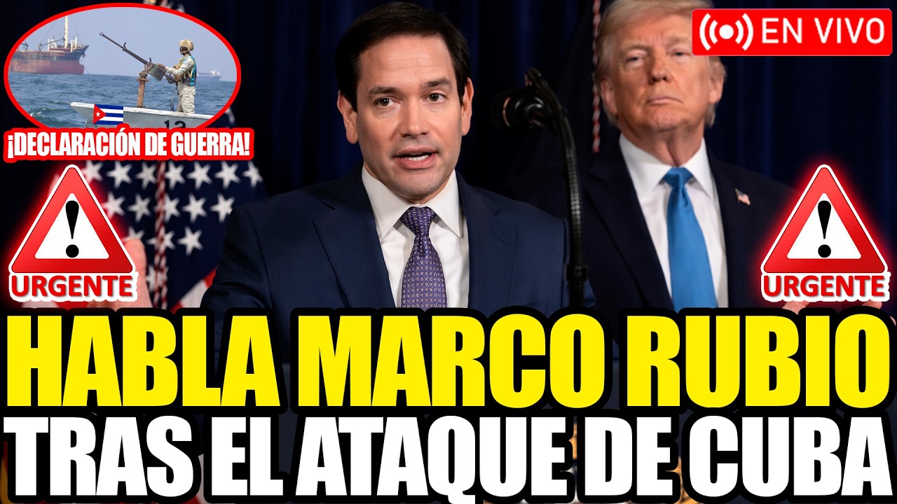 🔴URGENTE MARCO RUBIO EN VIVO TRAS EL ATAQUE DE CUBA ¿DECLARACIÓN DE GUERRA? | FRAN FIJAP