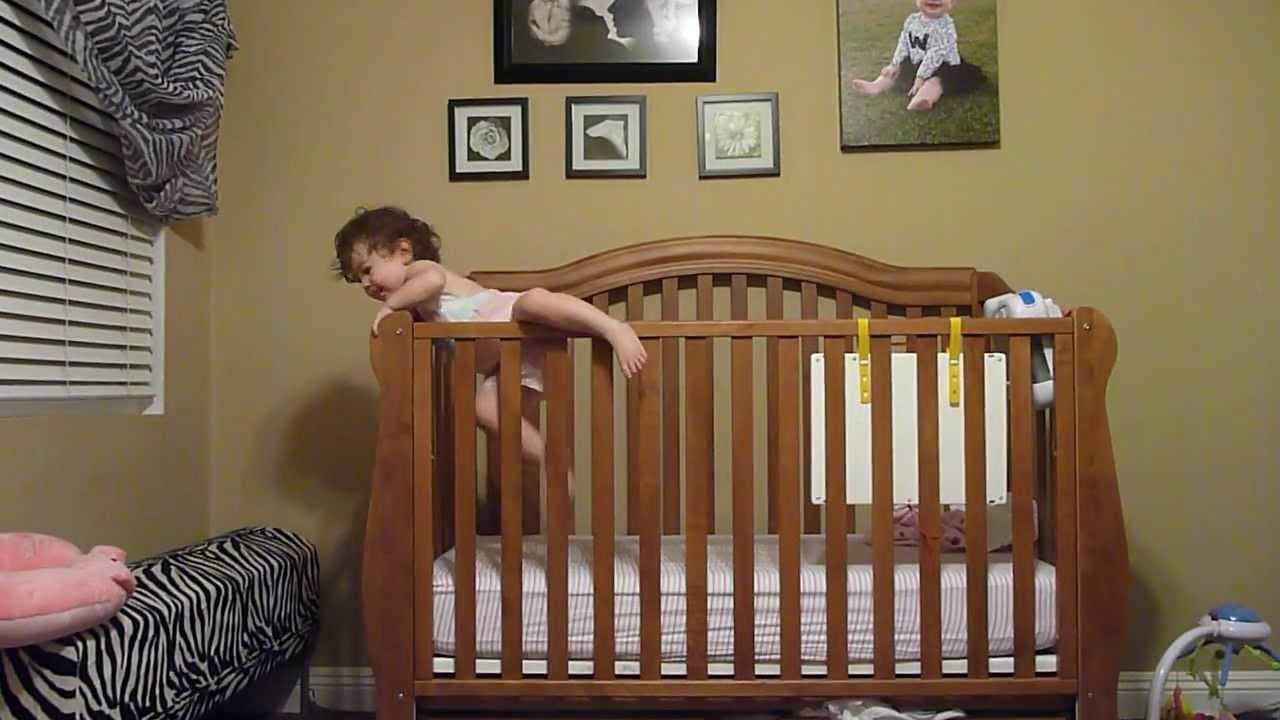 Baby Climbs out of Crib YouTube
