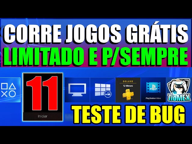 4 JOGOS GRÁTIS POR BUG NO PS4 E PRA SEMPRE DE 2022! PASSO A PASSO! 