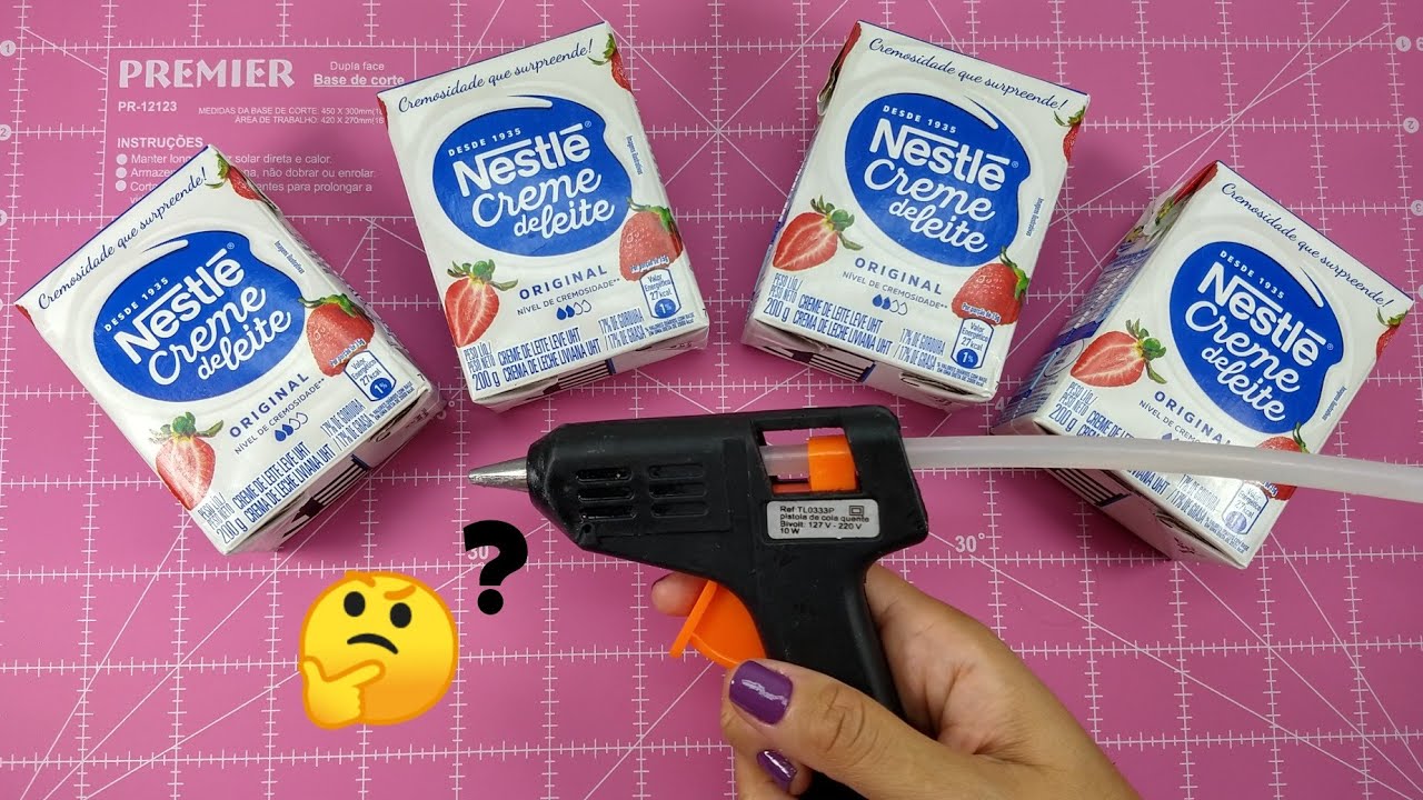 2 IDEIAS FABULOSAS COM CAIXA DE CREME DE LEITE ❤️