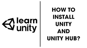 How to install Unity and Unity Hub?