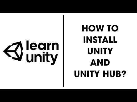 How to install Unity and Unity Hub?