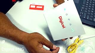 Digicel 4G LTE Router Unboxing Video screenshot 5