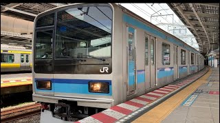 東京メトロ東西線/東葉高速鉄道線西船橋駅を入線.発車する列車。(3)