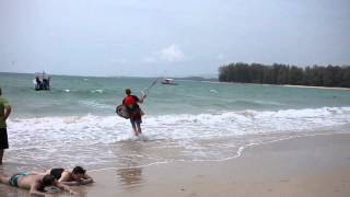 Phuket Nai Yang Beach Kitesurfing