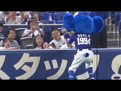 小さなお友達に泣かれてしまい凹むドアラ→少し時間を空けてリベンジした結果… (2023/09/18)