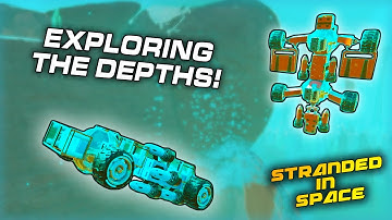 Scrapman and I Built Amphibious Submarines for Exploration! (Trailmakers Stranded in Space Ep. 2)