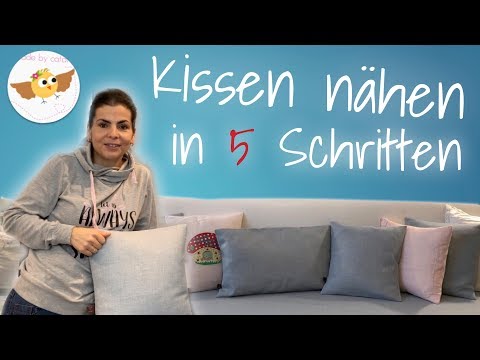 Video: Wie Man Einen Kissenbezug Mit Eigenen Händen Näht