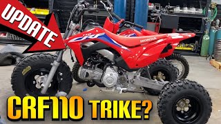 CRF110 BIG WHEEL & TRIKE UPDATE