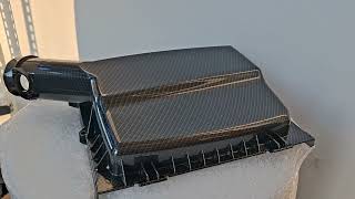 A-Zperformance Carbon-Silver Air Filter Cover SAAB 9-3 2003-2012