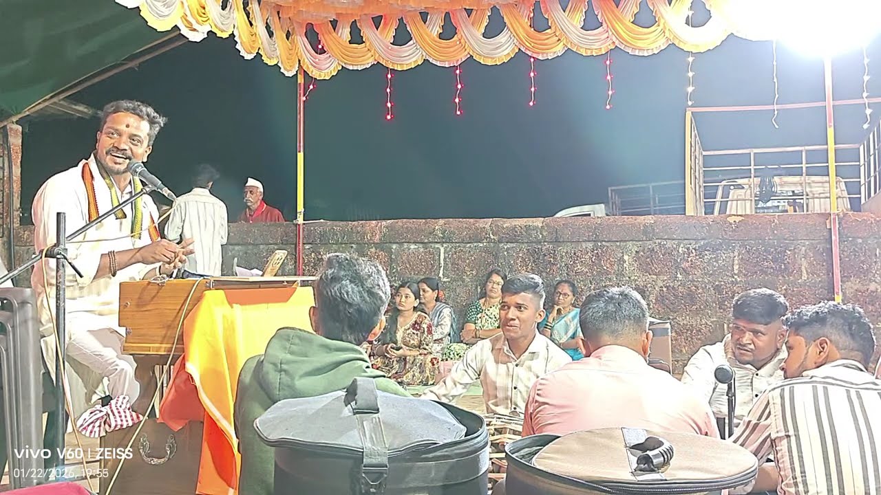 Durvas Gurav buwa गजर आणि त्या मधुन मनोरंजन करत बारी रंगवली 🔥🔥