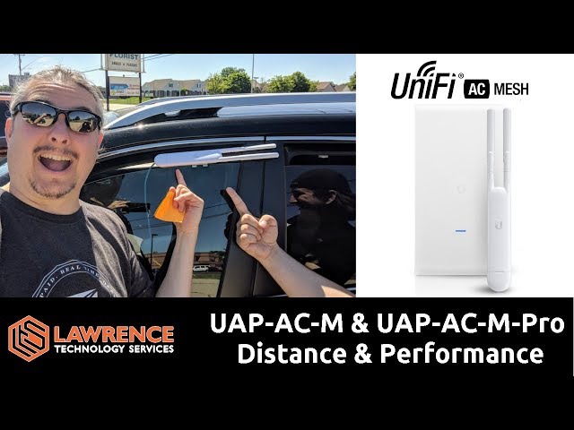 Testing Ubiquiti / UniFi UAP-AC-M UAP-AC-M-PRO Distance & Performance -