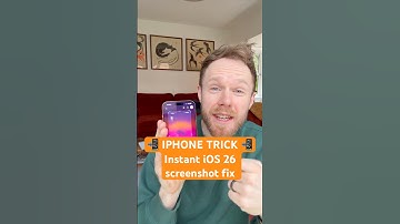 How to fix iPhone screenshots in iOS 26 📲 the TWO easiest ways 😅 #apple #ios26 #iphone