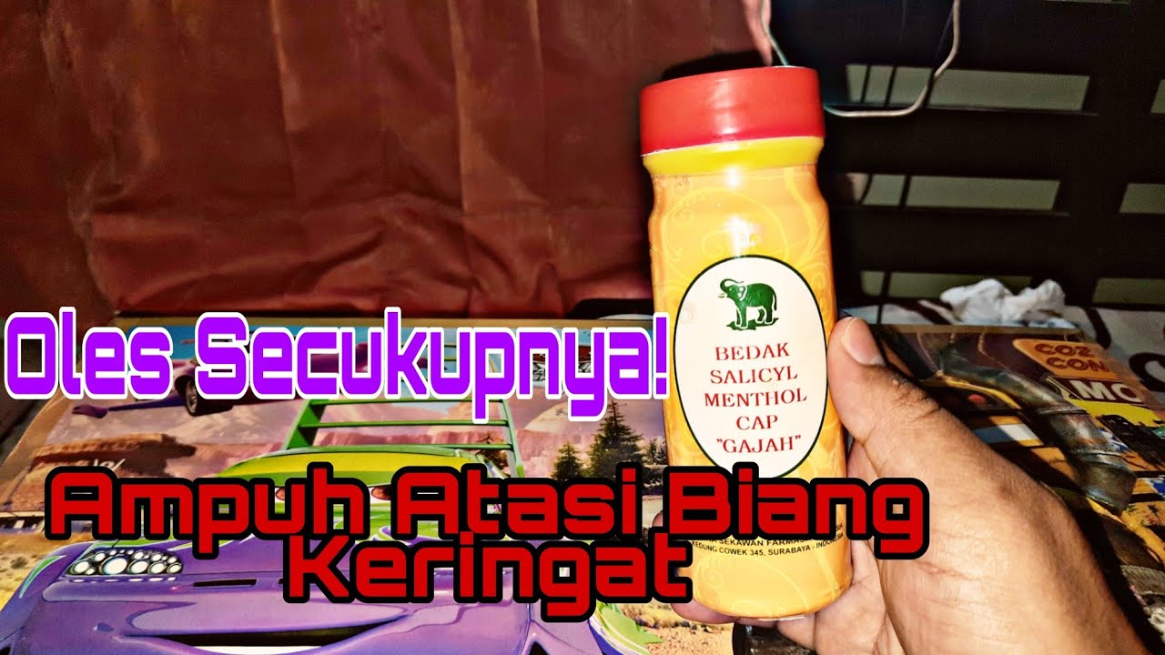 🔥Cara Ampuh Mengobati Biang Keringat Bruntusan Dengan Cepat - Bedak