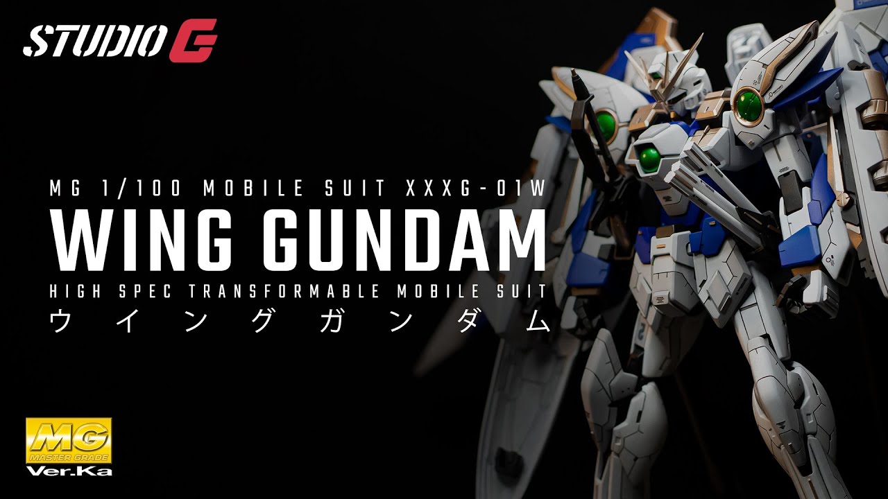 CUSTOM BUILD GUNPLA  MG 1/100 WING GUNDAM VER. KA 