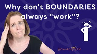 Why Boundaries Don't Work
