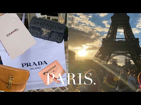 🇫🇷Paris Vlog | 1년 반 만에 돌아온 파리, 라발레빌리지에서 쇼핑하기ㅣ프라다,생로랑,발렌시아가ㅣ에펠탑에서 와인피크닉💕 파리여행 EP.01