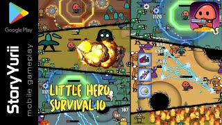 Roguelike Games For Android - Little Hero Survival.io Gameplay screenshot 1