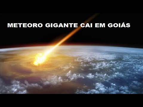 Meteoro GIGANTE cai