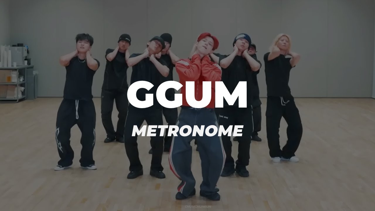 YEONJUN - GGUM (Metronome) Dance Practice Mirrored [4K] (129 bpm)