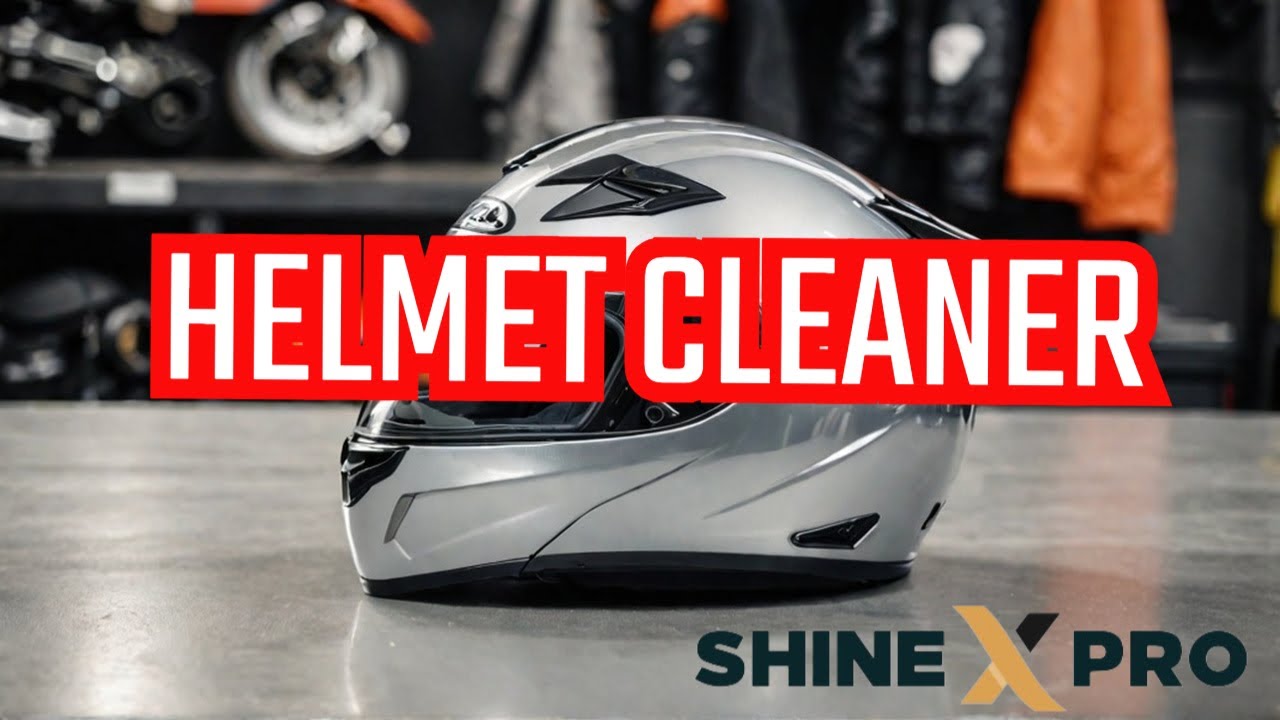 Best Helmet cleaner spray | Shinexpro Helmet cleaner review | MOTORCYCLE Helmet Cleaner