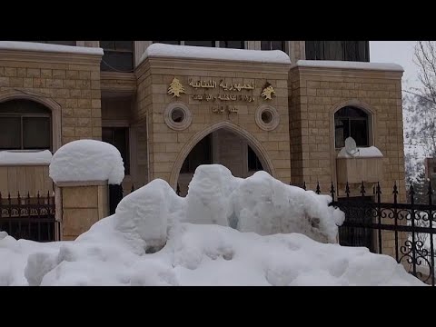 Snow in Lebanon as cold front intensifies