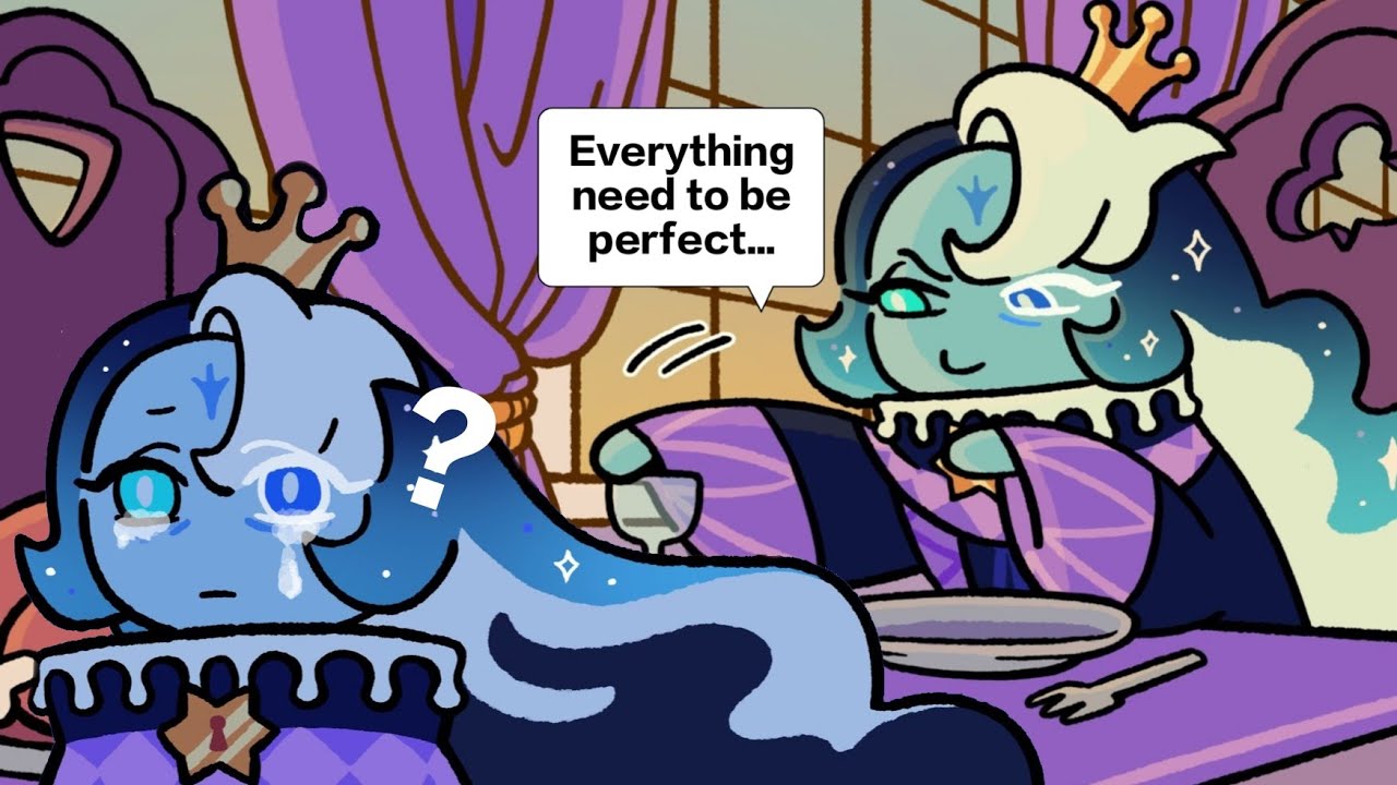 Past Shadowmilk ,Fount of Knowledge Party?😳Past AU ⚠️Emotional,Cookie run kingdom🍪Comic🌼