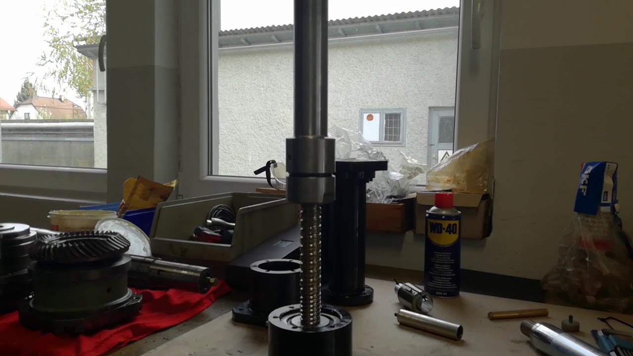 Ball screw spindle YouTube