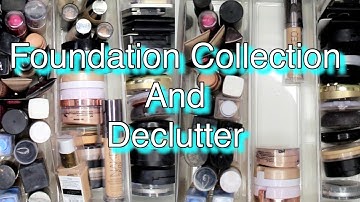 Foundation, Primer, Powder Collection and Declutter