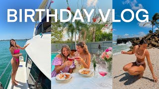 my birthday week vlog: boat day, garden party, and friends