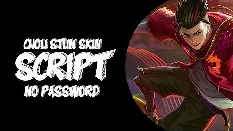 Chou S.T.U.N Skin Script | No Password | Full Voice | Replace in HipHop Boy