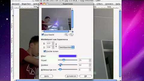 How to make an Energy Ball on Gimp 2.6
