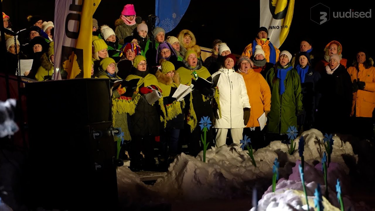 TV3 uudised: hispaanlasest laulja Öölaulupeol: külmaga laulmine on eestlastel omapärane komme