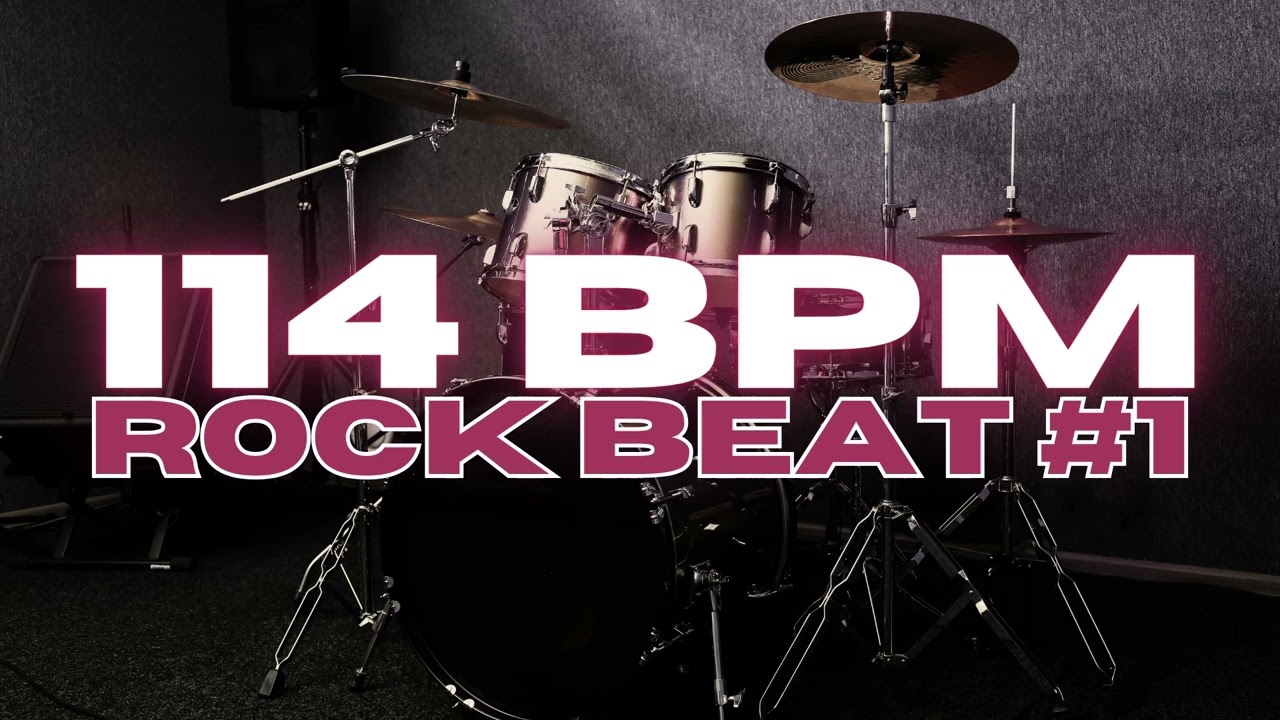 114 BPM - Rock Drum Beat - Loop 1