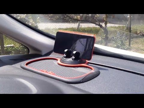 მანქანის მობილური ტელეფონის სამაგრი დაფის მხარდაჭერით