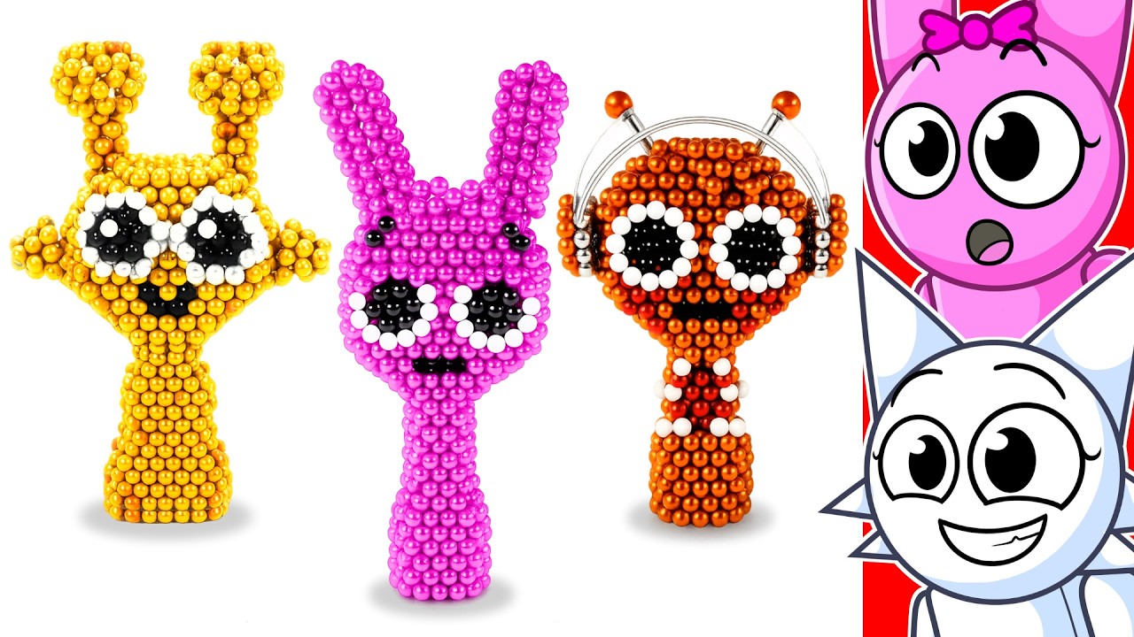 The Most SATISFYING SPRUNKI Magnet Art!