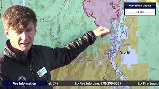 Operational Update for the Elk Fire for Tuesday day, 08/18/2026