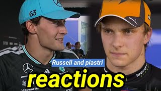 George Russell and Oscar Piastri Post-Race Interview REACTIONS | Malaysia GP 2026