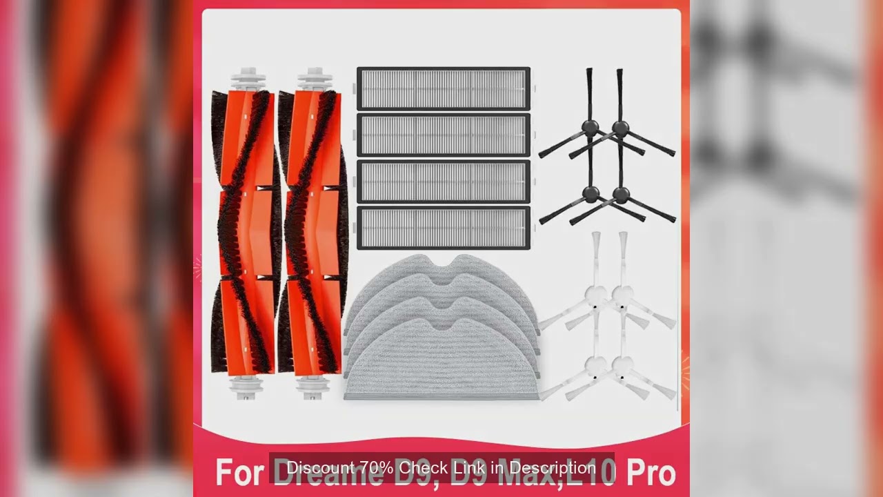For Xiaomi Dreame D9, Dreame Bot L10 Pro, Trouver LDS Finder Replacement Spare Parts Accessories Mai