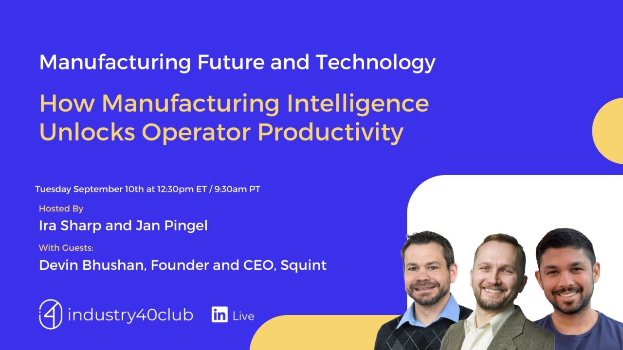 How Manufacturing Intelligence Unlocks Operator Productivity