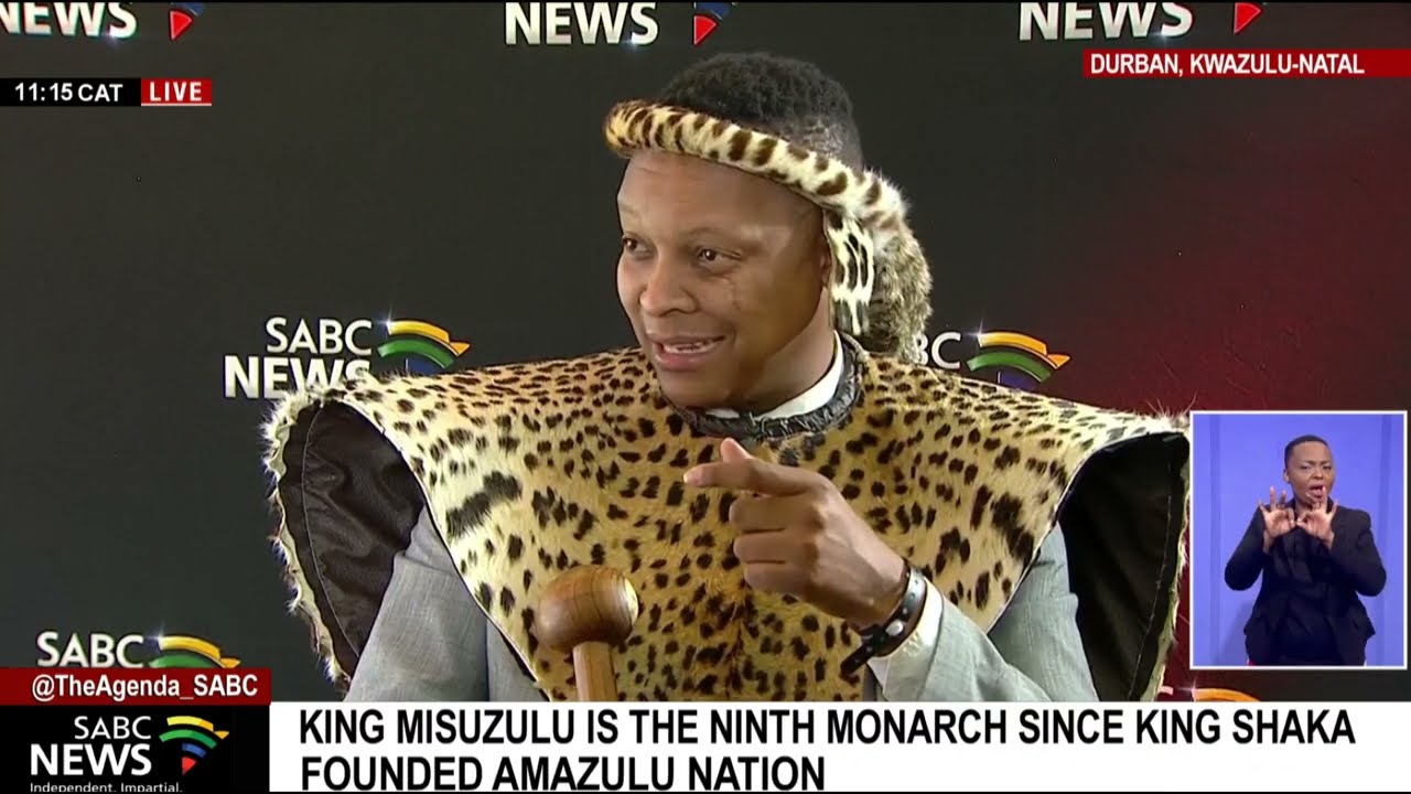 Amazulu King Coronation I King Bulelani KaLobengula kaMzilikazi of the Mthwakazi nation in Zimbabwe