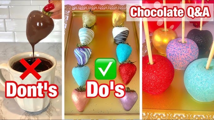 The simple way to do chocolate covered dessert 👊🏼 For the