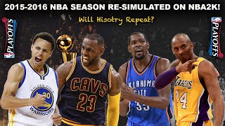 I Re-Simulated the GREATEST season in NBA History! (2016)