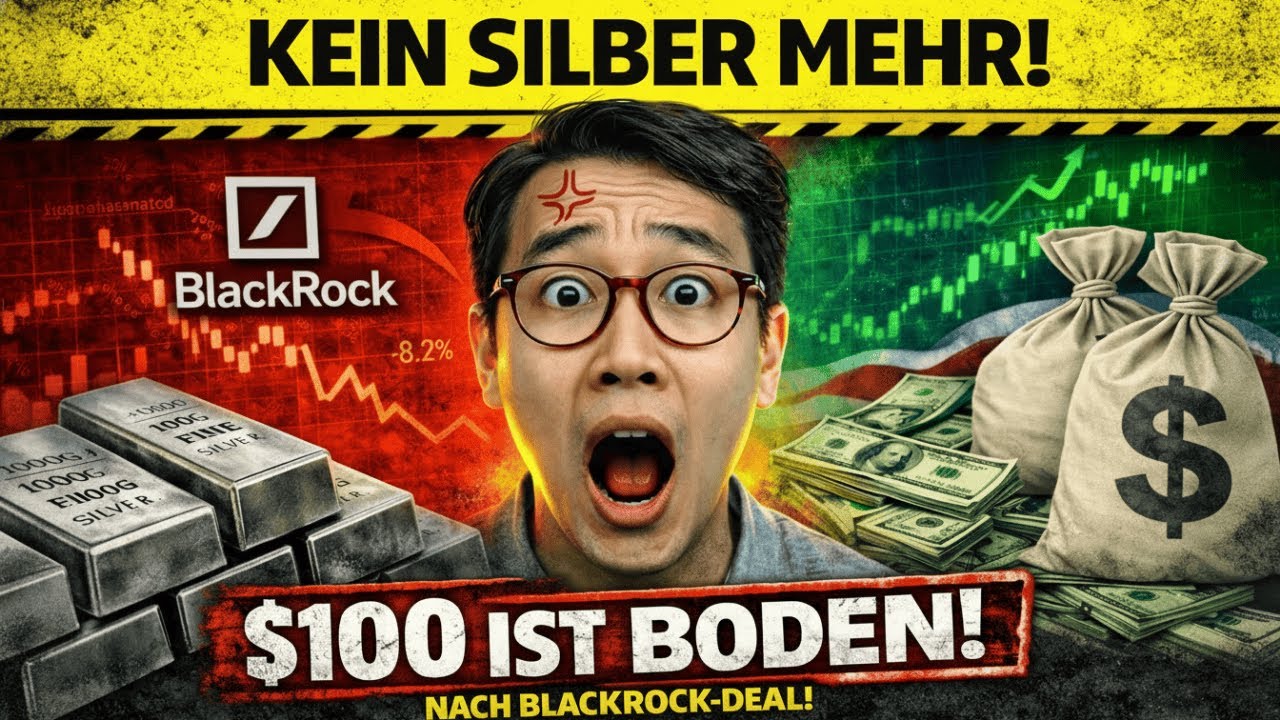 IT’S OVER: Deutsche Bank kann kein SILBER mehr liefern — nach BlackRock-Deal: $100 ist BODEN