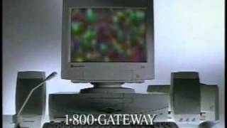 1997 commercial for Gateway 2000 computer
