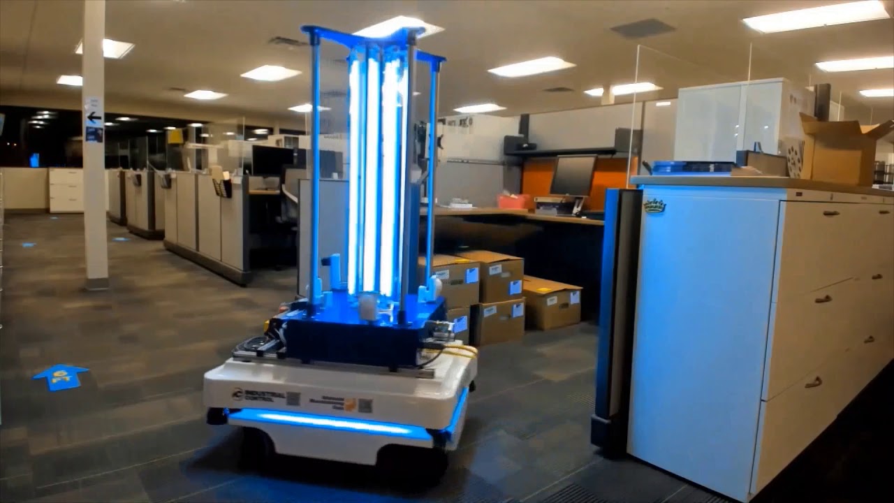 View The Center's Mobile Industrial Robot In Action