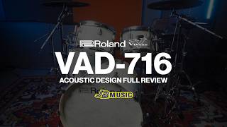 Roland VAD716 Electronic Drum Set Overview