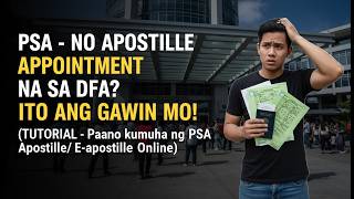 PSA Apostille Online Tutorial | DFA Website Step-by-Step (Easy Guide 2026) screenshot 3